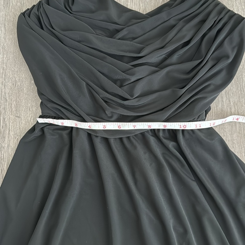 Vintage 70s Rhinestone Strap Dress - Picture 13 of 14